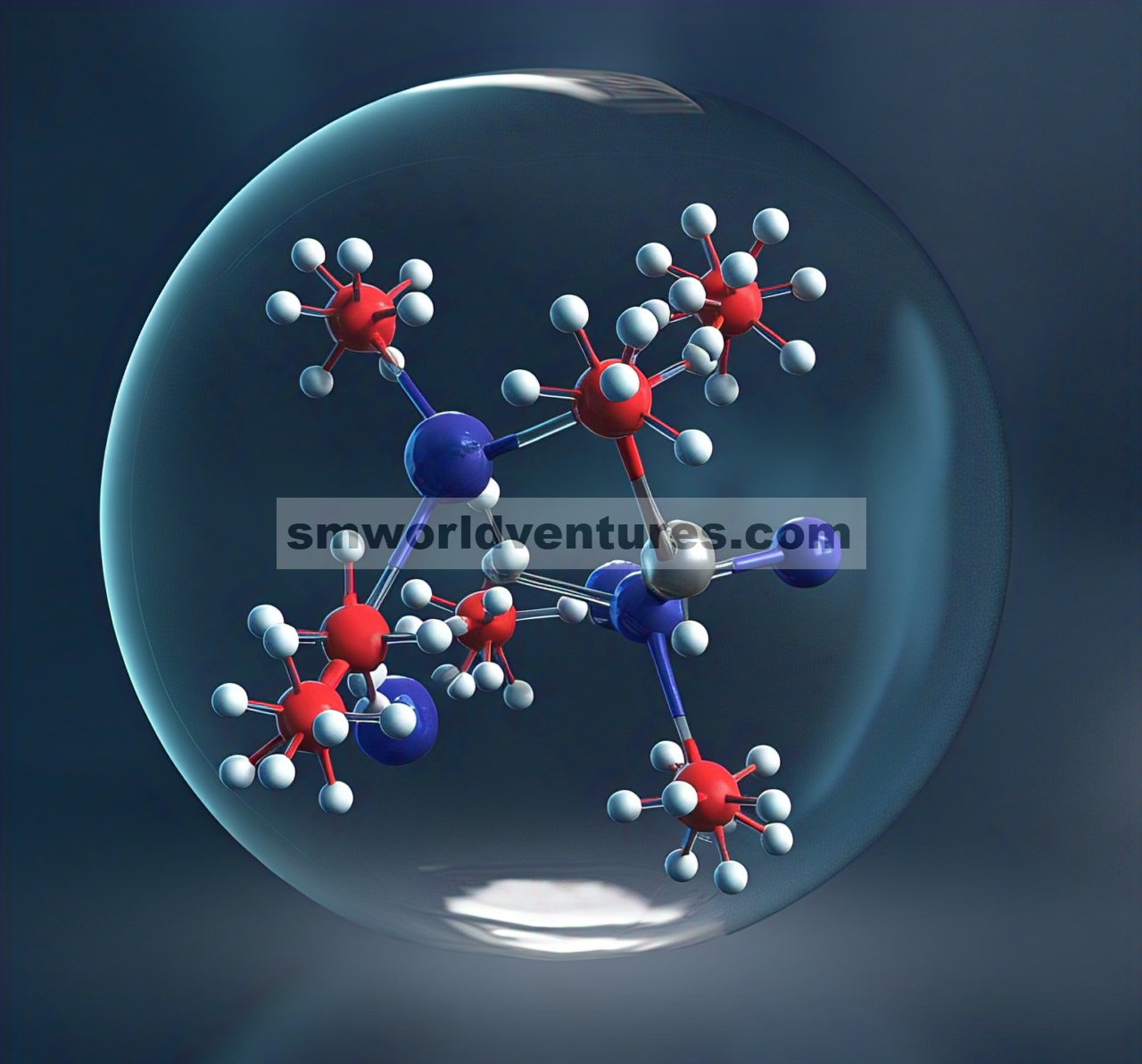 Molekul Hibrida Inhibitor Fusi HIV Peptidik dan Molekul Kecil