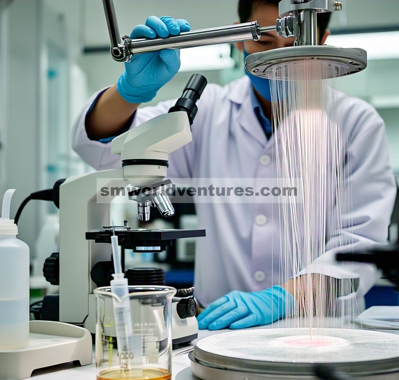 Produksi dan Karakterisasi Balutan Luka Nanofiber Berbasis Ekstrak Tumbuhan yang Ramah Sel dan Berkekuatan Mekanik Tinggi dengan Teknik Elektrospinning