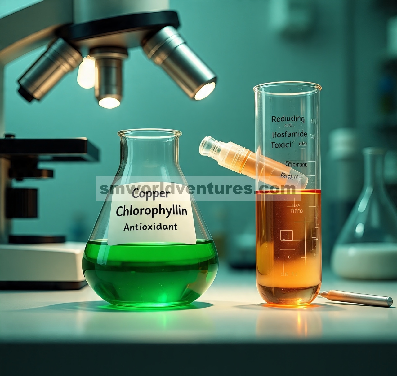 Klorofilin Tembaga sebagai Antioksidan dan Fotosensitizer: Mengurangi Toksisitas Ifosfamida dan Meningkatkan Terapi Fotodinamik